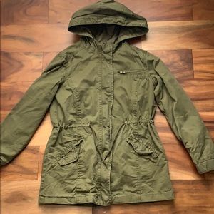 Girls Forever 21 Army Green Jacket
